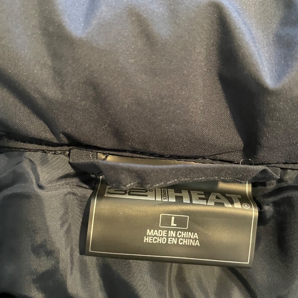 32 Degrees Heat Women’s Bomber Jacket Blue Large New with tags - Picture 5 of 7